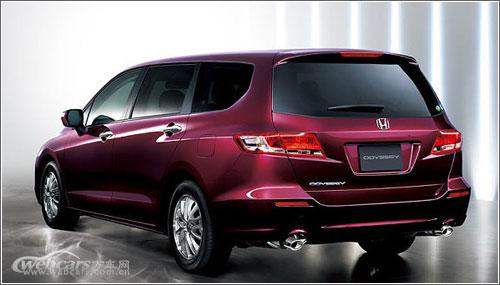 2010款奥德赛侧后方