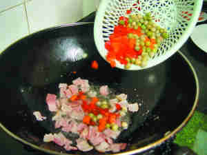培根煎蛋饼