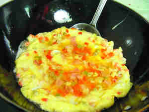 培根煎蛋饼