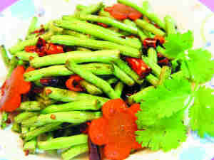 川式干煸豆角