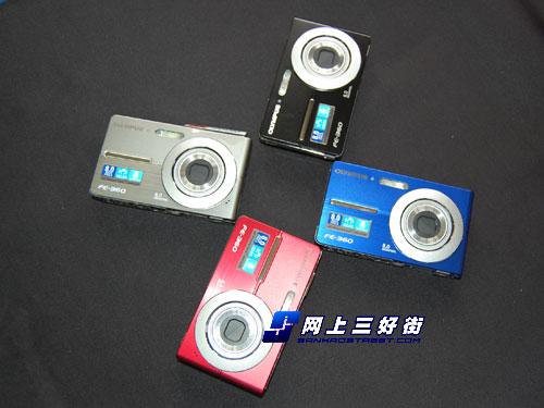 2008年最热门经济型相机TOP5:奥林巴斯FE360