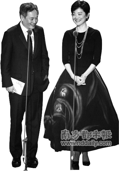 李安金马奖后受访 承诺会尽量照顾汤唯(图)