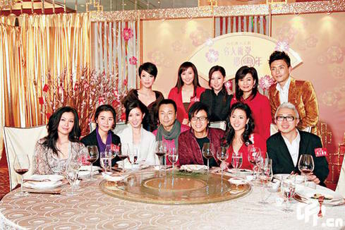 TVB艺人拍新年贺岁片佘诗曼郑嘉颖放大假(图)