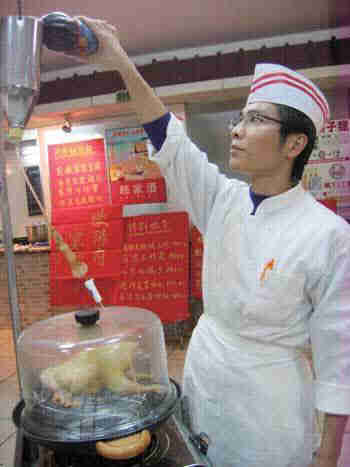 顺德的吊针鸡