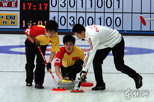冰壶男子半决赛 中国队负瑞典队 将于韩国队争