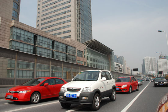 众泰2008EV电动车现身杭州(图)-众泰|2008EV