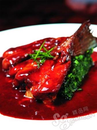 上海餐厅的火烧划水味特正 上海餐厅的火烧划水味特正