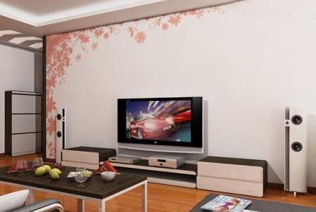 墙体彩绘花样融合多风格布局(图)