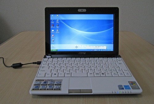 微星10英寸Wind U123上网本拆箱(组图)