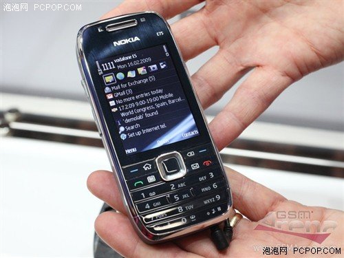 诺基亚侧滑商务震撼到 E75上市价4599元