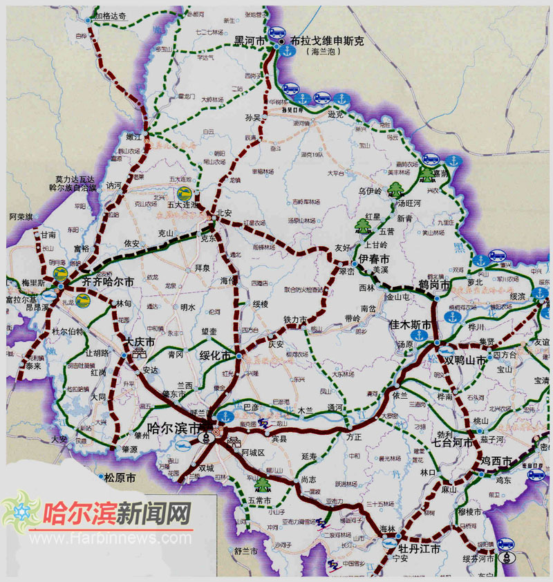 哈尔滨四环路9月将全线通车--双鸭山新闻网图片