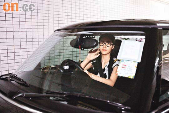 藤原纪香返日熊黛林素颜载爱狗游街(组图)