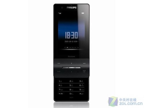 滑盖触屏待机王 飞利浦X810上市2399元