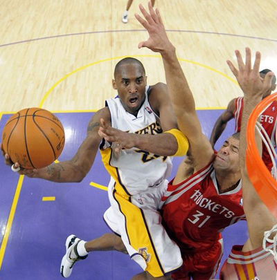 科比个人抢七生涯最低得分 竟高于火箭任何一