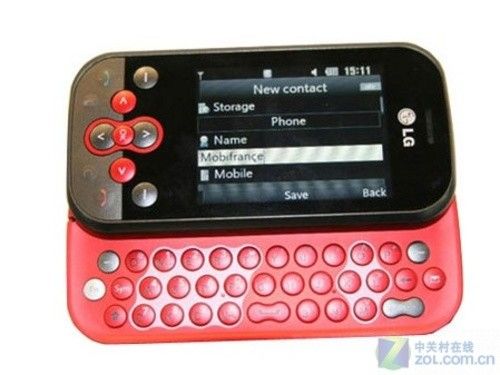侧滑键盘潮流手机 LG KS360只要980元