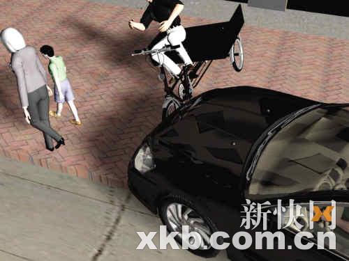 广东平远县纪委副书记驾车失控致2死8伤(组图)