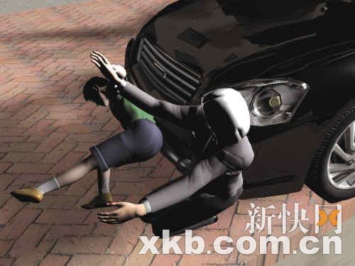 广东平远县纪委副书记驾车失控致2死8伤(组图)