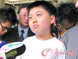 香港神童11岁攻读数学硕士课程引关注(图)
