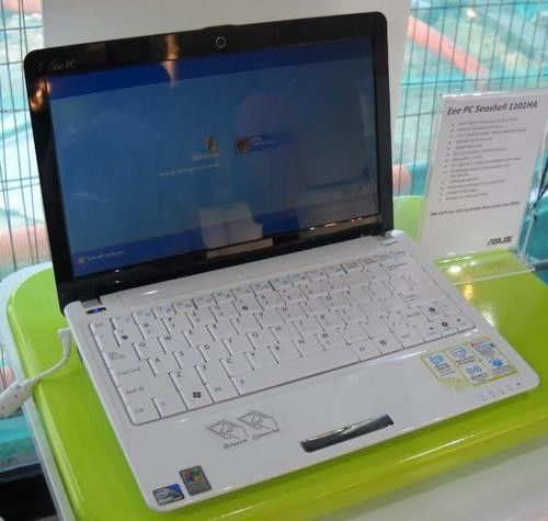 华硕11.6英寸Eee PC上网本实机曝光
