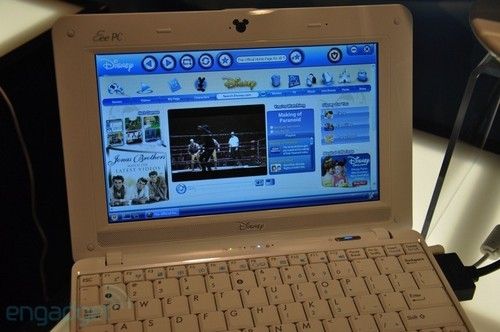 迪斯尼12岁以下学生用上网本实机(图)