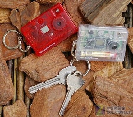 新奇相机钥匙扣 自带摄像头当“间谍”