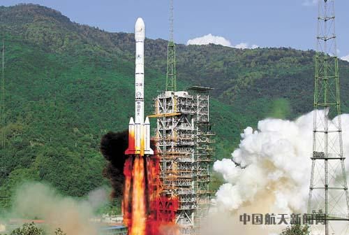 中国所发射的印尼通信卫星变轨成功