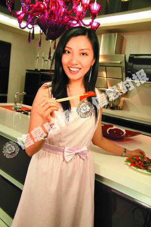 美女厨房美极紫苏炒虾