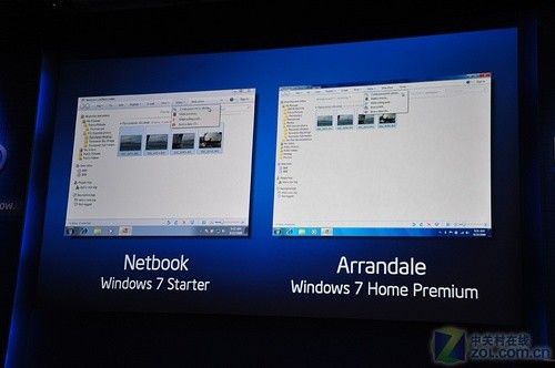 IDF直击:超小上网本 竟然搭载Windows7