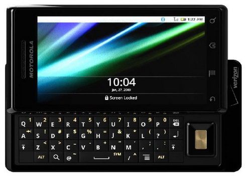10月30日发布 MOTO谷歌新机Droid亮相官网