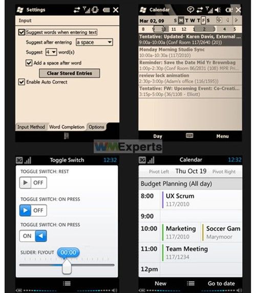 注重触控 Windows Mobile 7界面曝光