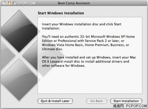 苹果Mac机安装Windows 7系统操作指南
