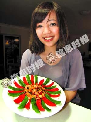 美女私房菜之芙蓉虾球