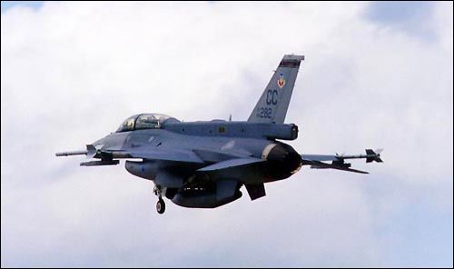 阿联酋空军的美制f-16战斗机