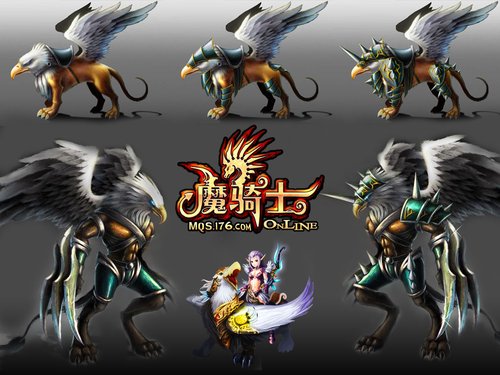 天空战神野性咆哮《魔骑士》狮鹫传说