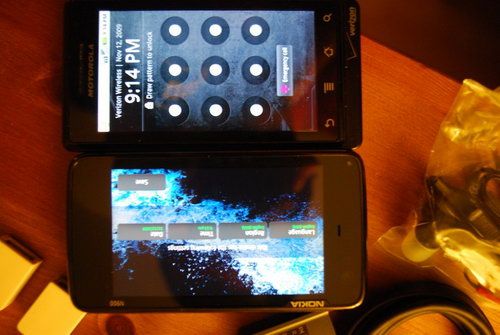 两强相遇 诺基亚N900真机对比MOTO Droid