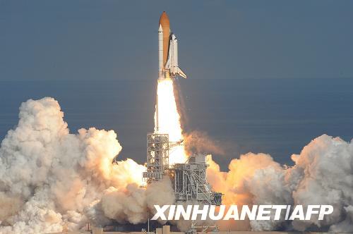 美阿特兰蒂斯号航天飞机发射升空 将运行11天 美阿特兰蒂斯号航天飞机发射升空 将运行11天