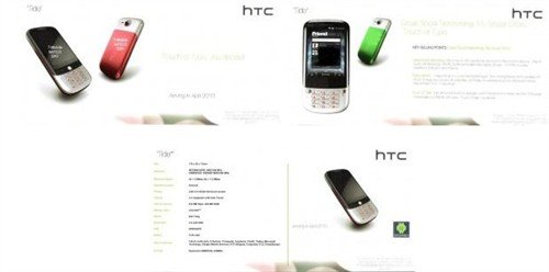 HTC机密泄露 八款2010年新机提前曝光