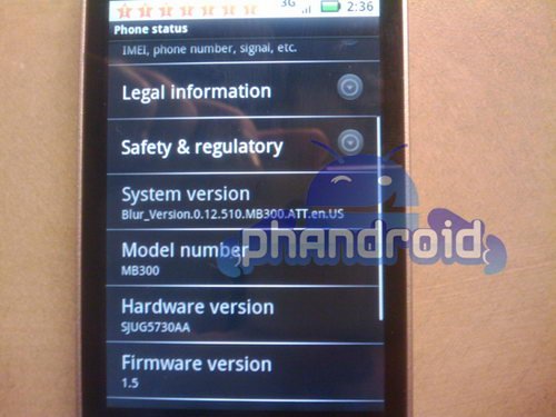 翻转设计 MOTO谷歌翻盖新机Backflip曝光