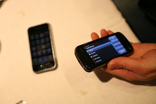 iPhone3GS 勇夺第一 全球10大3G手机排行榜
