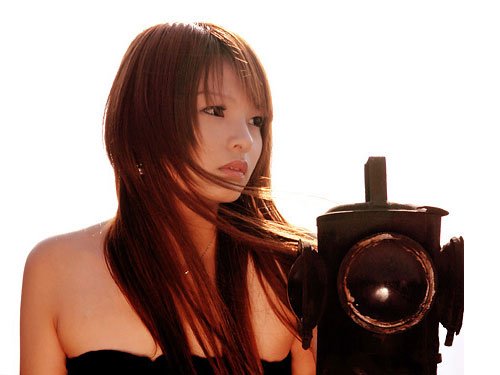 庆武广高铁开通 铁轨美女摄影精选
