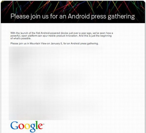 传言成真 谷歌手机Nexus One下周正式发布