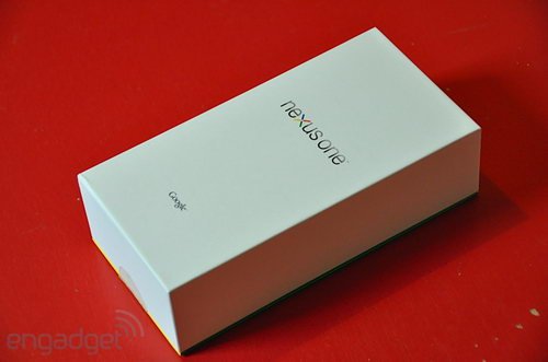 谷歌Nexus One手机开箱照抢先看