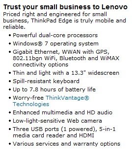 ThinkPad Edge及X100e新系列产品解析