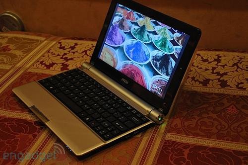 微星Wind U160上网本实机亮相(组图)