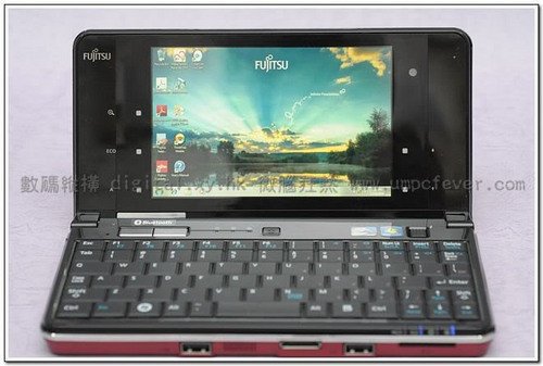 富士通5.6英寸便携掌上PC实机亮相(图)
