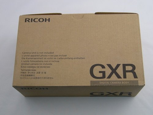 过把瘾最另类 理光GXR开箱抢先图赏