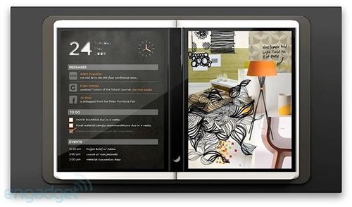 挑战iPad 微软Courier平板机图片曝光