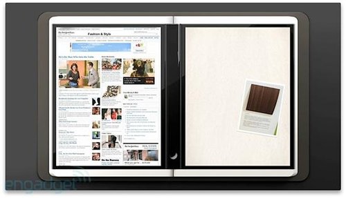 挑战iPad 微软Courier平板机图片曝光