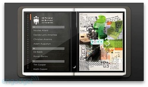 挑战iPad 微软Courier平板机图片曝光