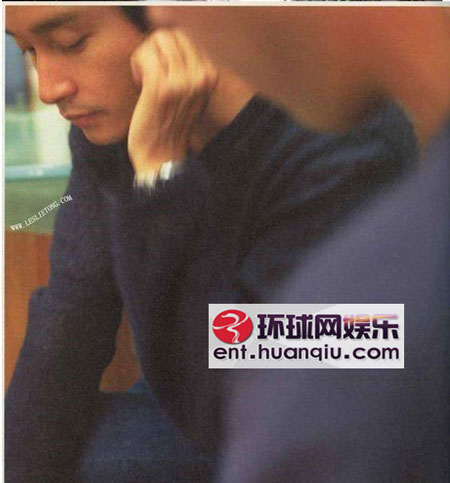 图揭张国荣 唐鹤德惊世骇俗的恋情始末(组图)